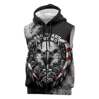 Personalized USA 250 Years Strong Sleeveless Zip Hoodie 4th Of July 2026 Semiquincentennial - Wonder Print Shop