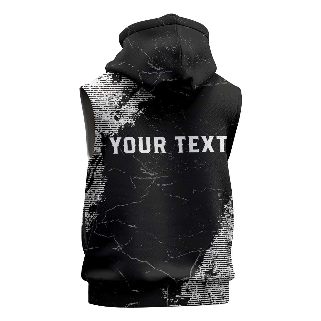 Personalized USA 250 Years Strong Sleeveless Zip Hoodie 4th Of July 2026 Semiquincentennial - Wonder Print Shop