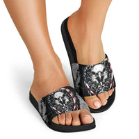 USA 250 Years Strong Slide Sandals 4th Of July 2026 Semiquincentennial - Wonder Print Shop
