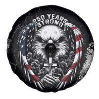 USA 250 Years Strong Spare Tire Cover 4th Of July 2026 Semiquincentennial - Wonder Print Shop