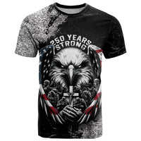 Personalized USA 250 Years Strong T Shirt 4th Of July 2026 Semiquincentennial - Wonder Print Shop