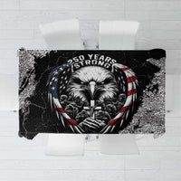 USA 250 Years Strong Tablecloth 4th Of July 2026 Semiquincentennial - Wonder Print Shop
