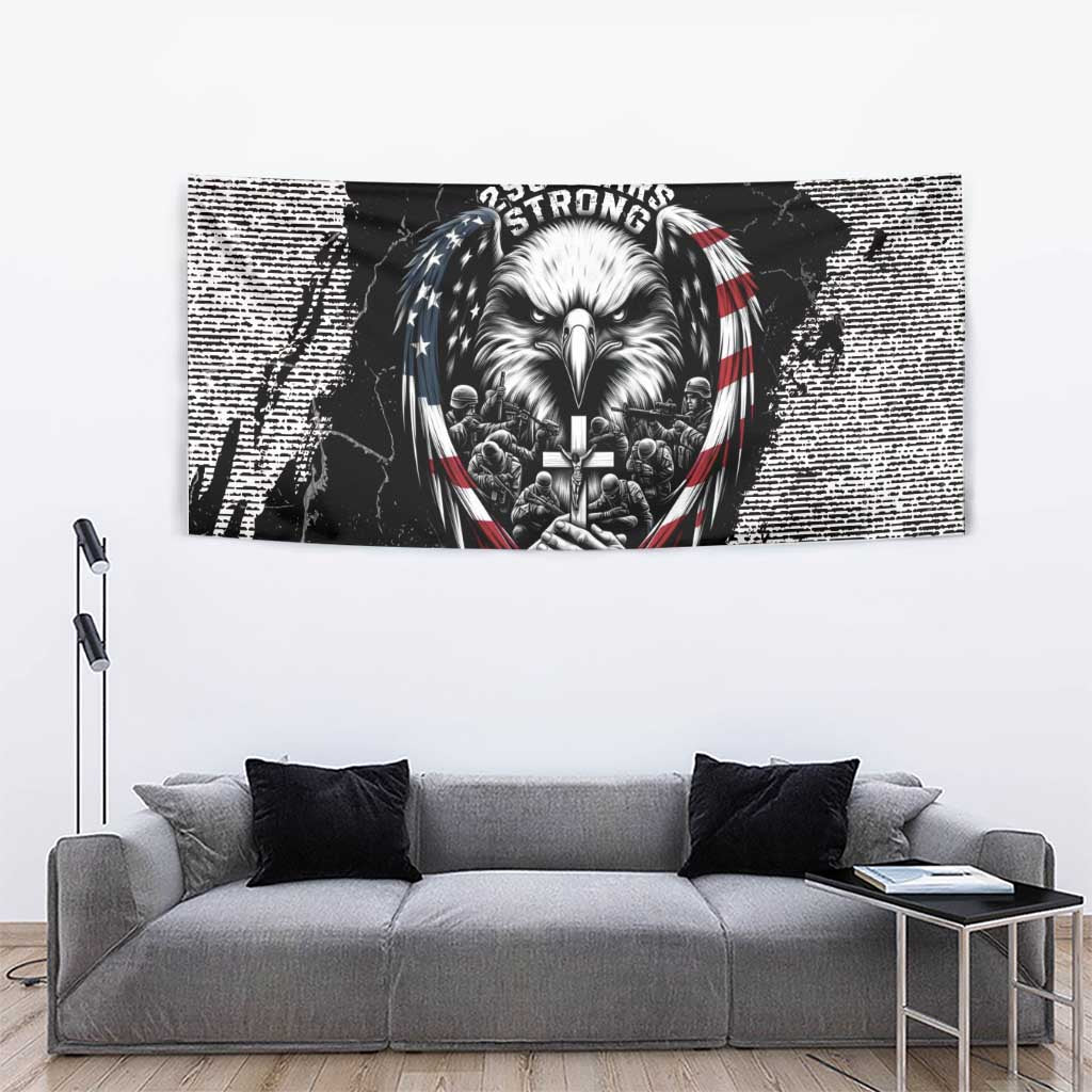 USA 250 Years Strong Tapestry 4th Of July 2026 Semiquincentennial - Wonder Print Shop