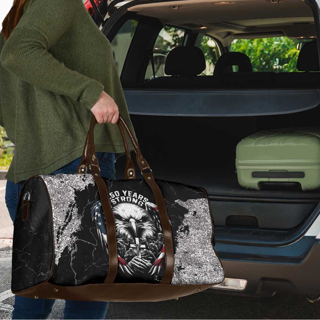 USA 250 Years Strong Travel Bag 4th Of July 2026 Semiquincentennial - Wonder Print Shop