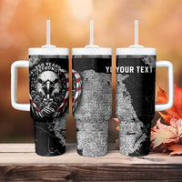 Personalized USA 250 Years Strong Tumbler With Handle 4th Of July 2026 Semiquincentennial - Wonder Print Shop