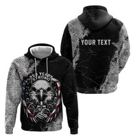Personalized USA 250 Years Strong Zip Hoodie 4th Of July 2026 Semiquincentennial - Wonder Print Shop