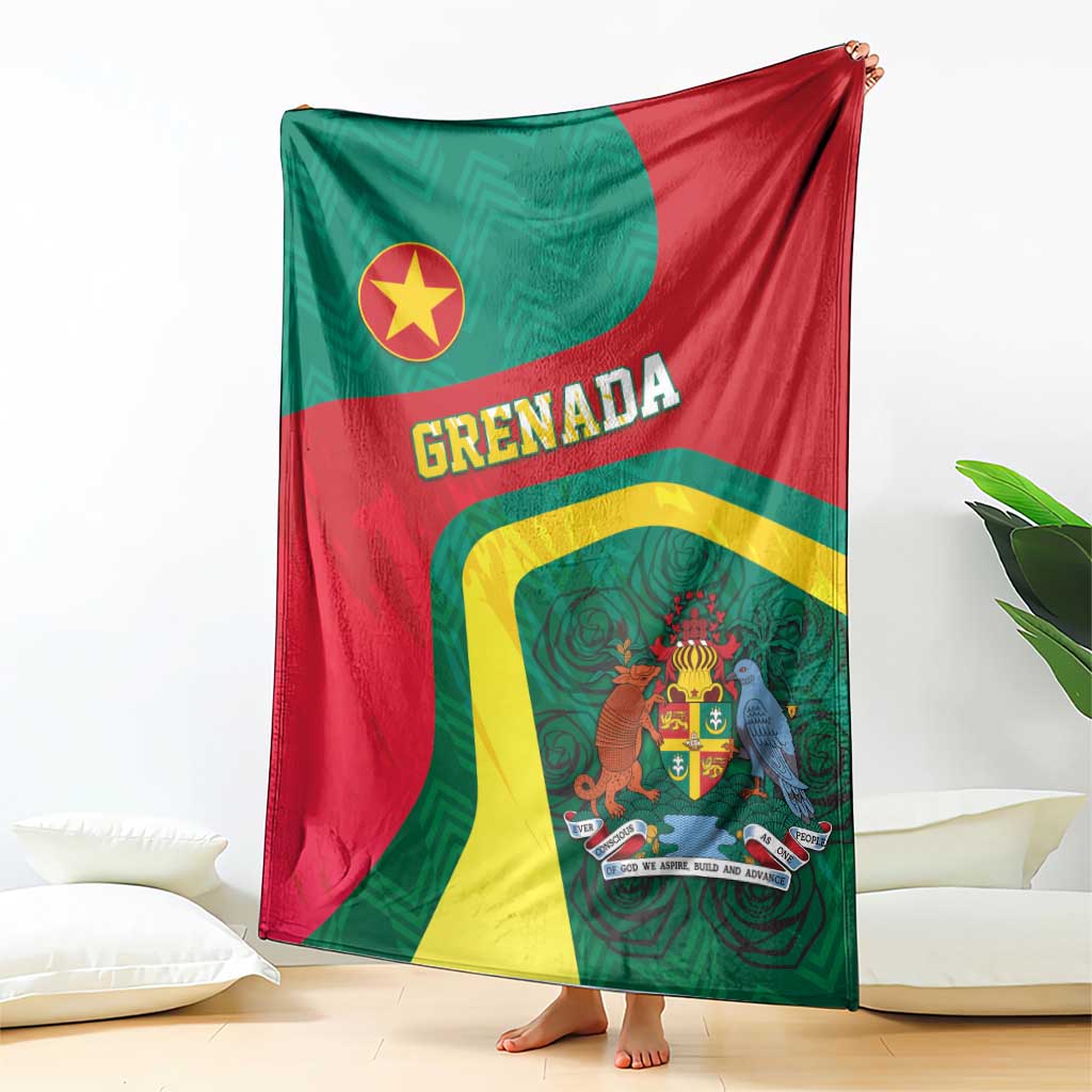 Grenada Blanket Coat Of Arms Unique Style