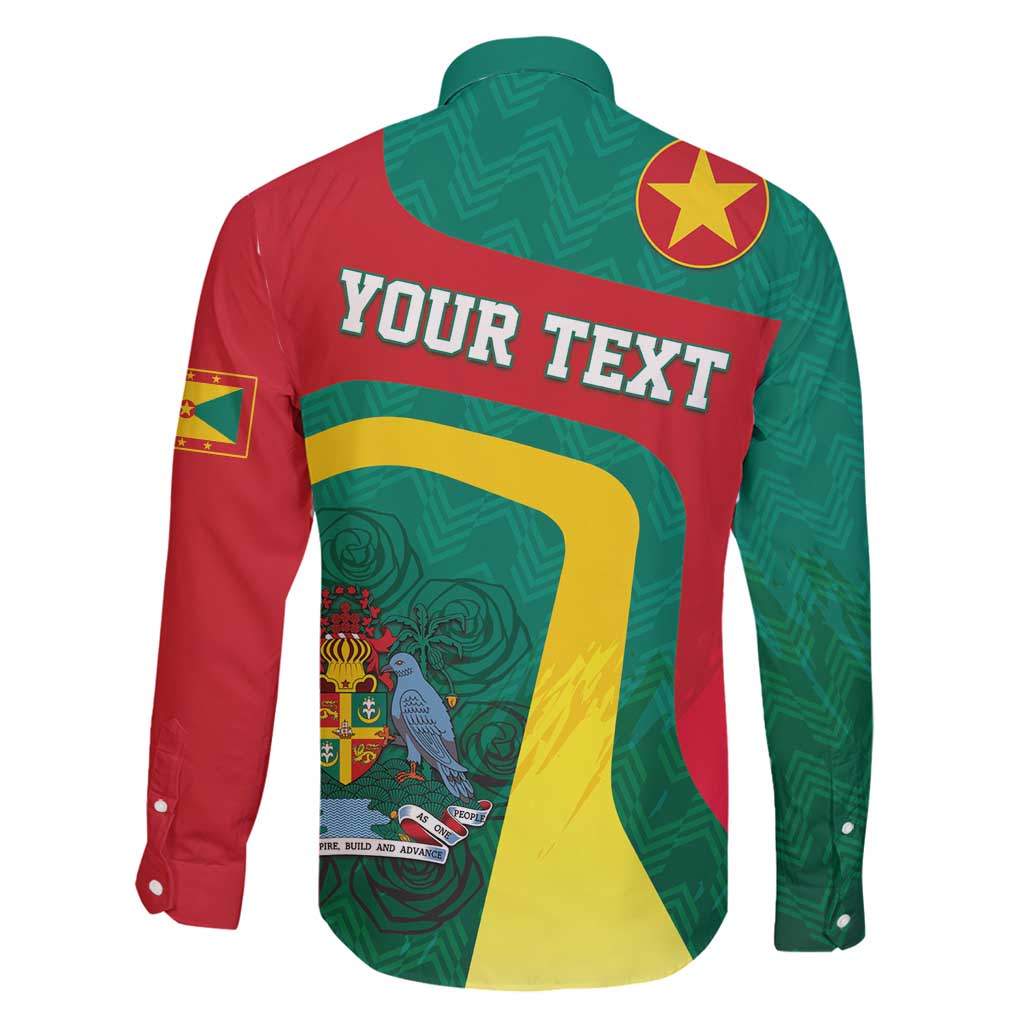 Personalised Grenada Family Matching Off Shoulder Short Dress and Hawaiian Shirt Coat Of Arms Unique Style