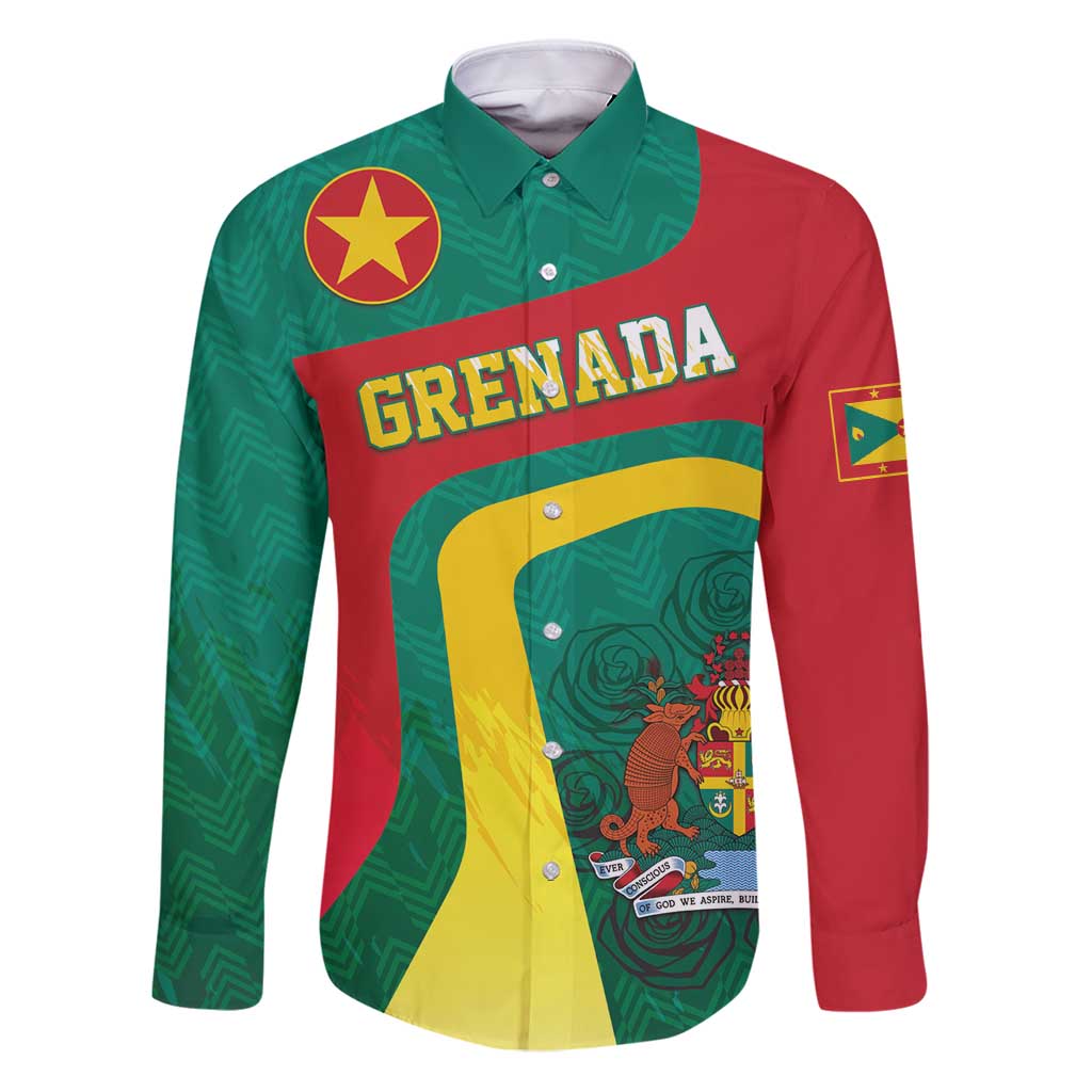 Personalised Grenada Family Matching Puletasi and Hawaiian Shirt Coat Of Arms Unique Style