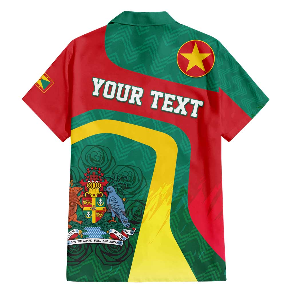 Personalised Grenada Hawaiian Shirt Coat Of Arms Unique Style