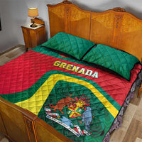 Grenada Quilt Bed Set Coat Of Arms Unique Style