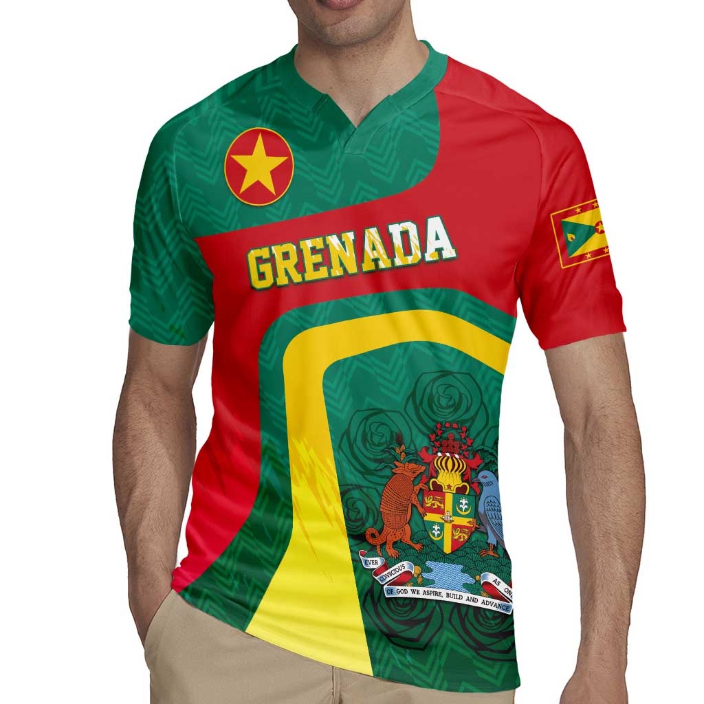 Personalised Grenada Rugby Jersey Coat Of Arms Unique Style