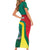 Personalised Grenada Short Sleeve Bodycon Dress Coat Of Arms Unique Style