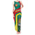 Personalised Grenada Tank Maxi Dress Coat Of Arms Unique Style
