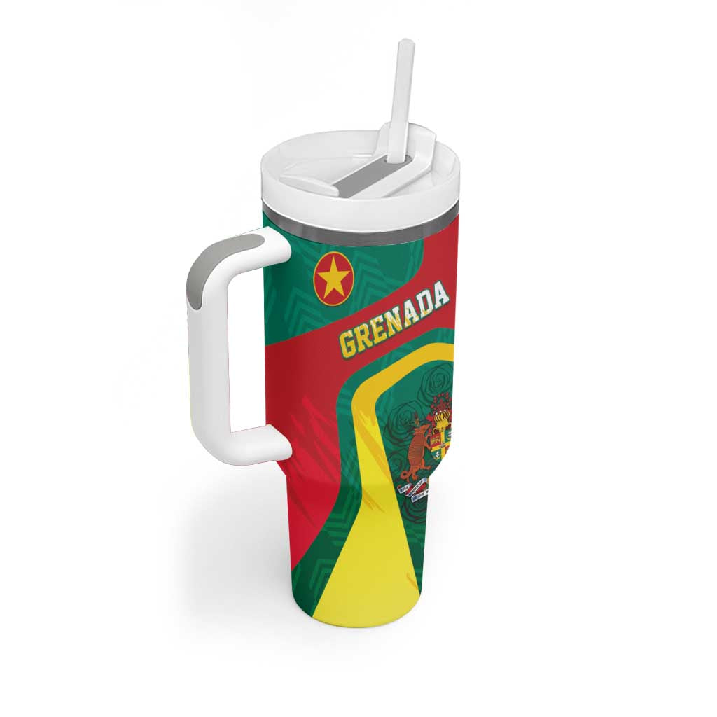 Personalised Grenada Tumbler With Handle Coat Of Arms Unique Style