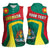 Personalised Grenada Women Sleeveless Polo Shirt Coat Of Arms Unique Style