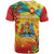 Grenada T Shirt Gwenad Flag With Heliconia Lobster Claws