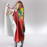 Happy 51st Independence Day Grenada Hooded Blanket One People One Journey One Future