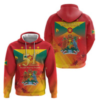 Happy 51st Independence Day Grenada Hoodie One People One Journey One Future