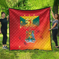 Happy 51st Independence Day Grenada Quilt One People One Journey One Future