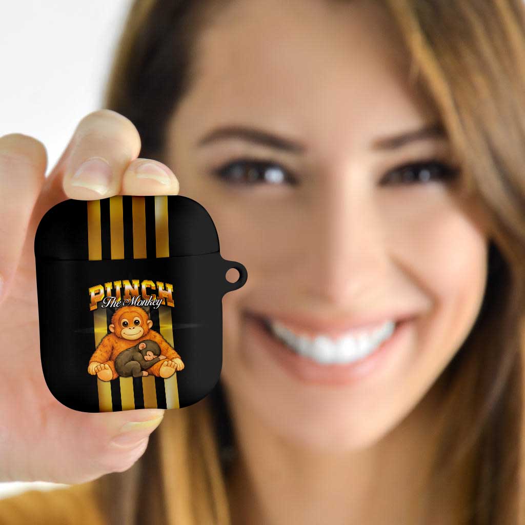 Punch The Monkey AirPods Case Team Punch Monkey