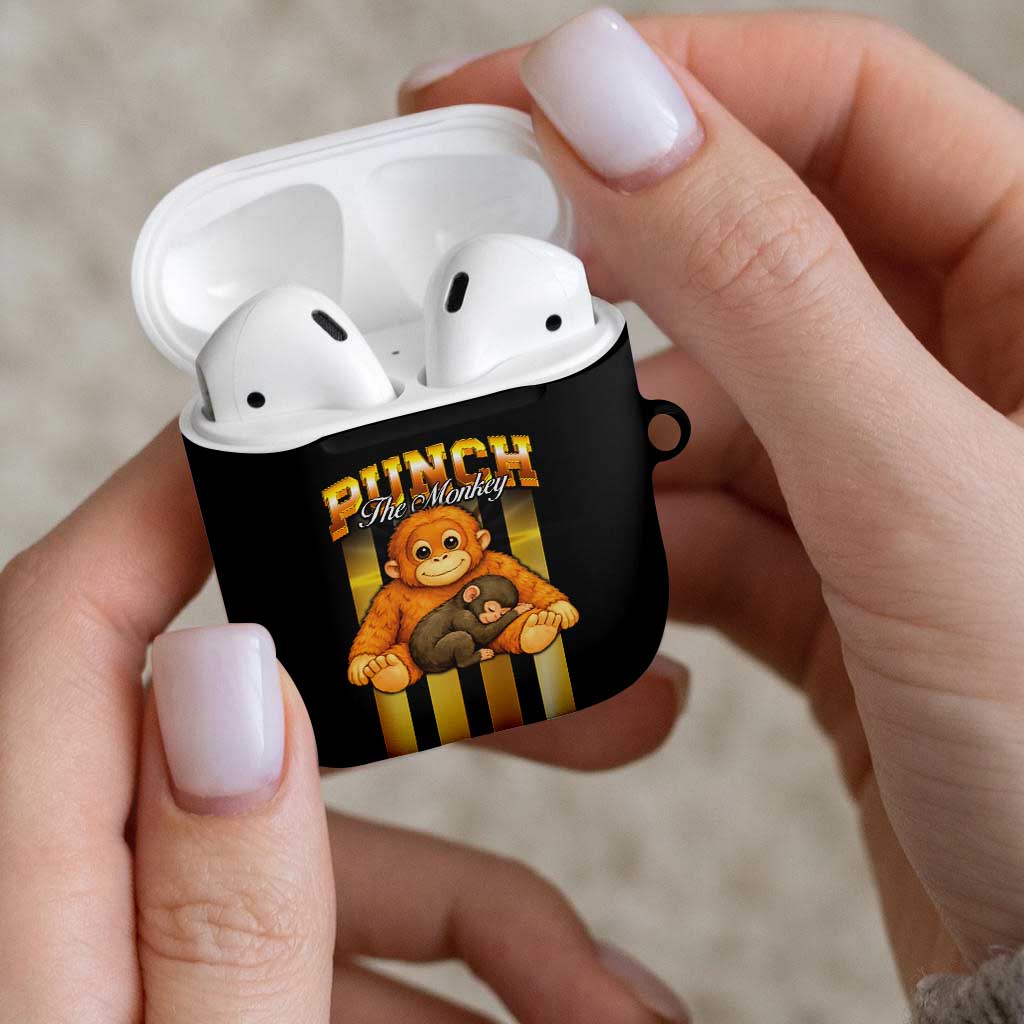 Punch The Monkey AirPods Case Team Punch Monkey