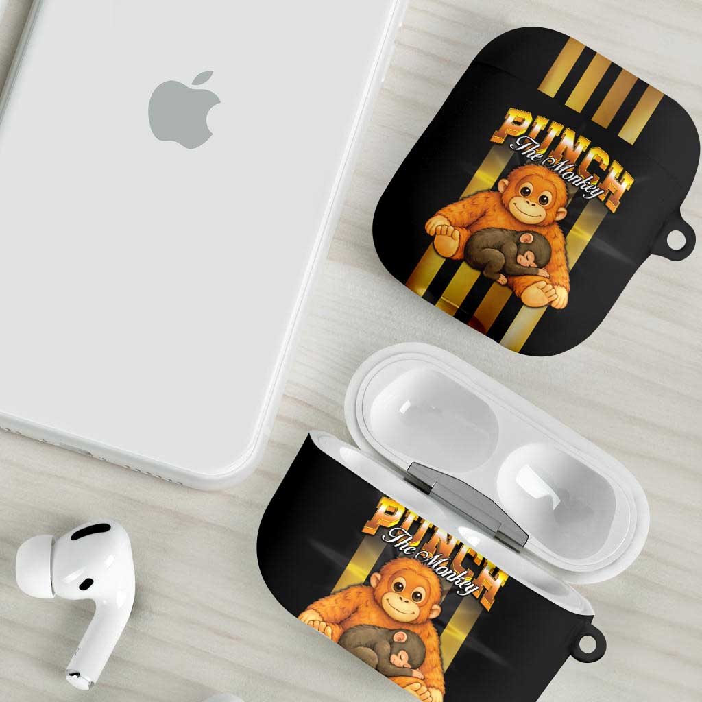 Punch The Monkey AirPods Case Team Punch Monkey