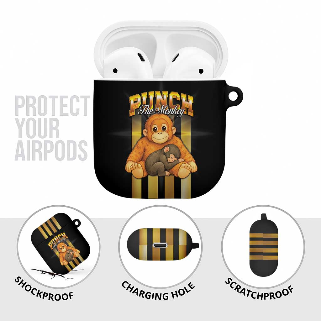 Punch The Monkey AirPods Case Team Punch Monkey