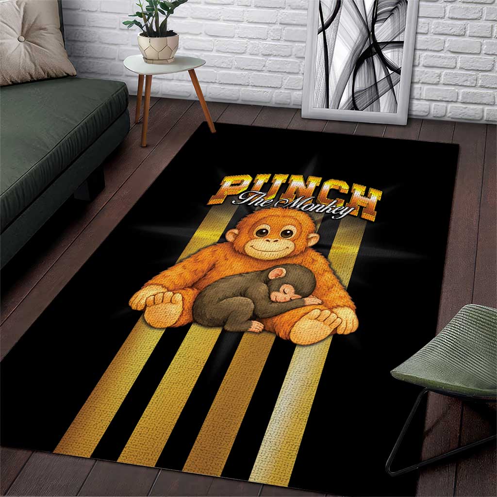 Punch The Monkey Area Rug Team Punch Monkey