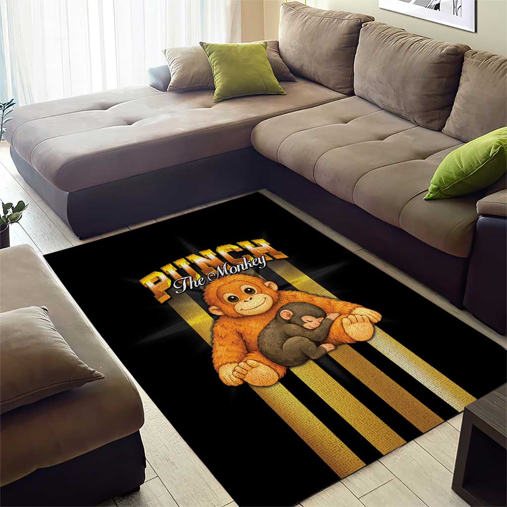 Punch The Monkey Area Rug Team Punch Monkey