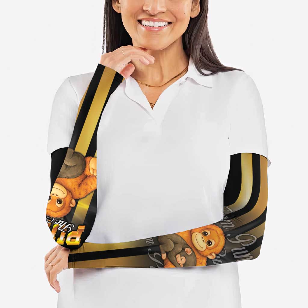 Punch The Monkey Arm Sleeves Team Punch Monkey