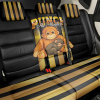 Punch The Monkey Back Car Seat Cover Team Punch Monkey