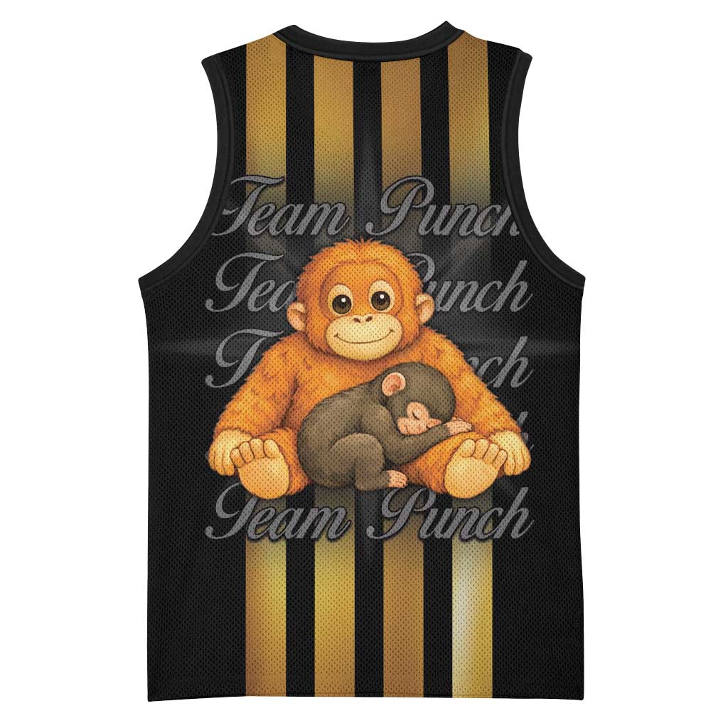 Punch The Monkey Basketball Jersey Team Punch Monkey