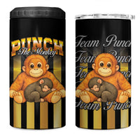 Punch The Monkey 4 in 1 Can Cooler Tumbler Team Punch Monkey