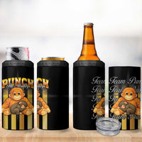 Punch The Monkey 4 in 1 Can Cooler Tumbler Team Punch Monkey