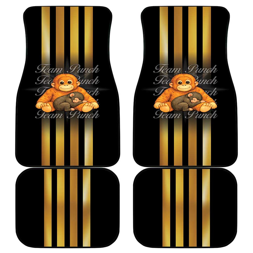 Punch The Monkey Car Mats Team Punch Monkey
