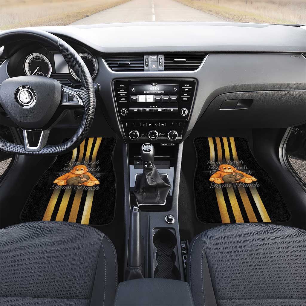 Punch The Monkey Car Mats Team Punch Monkey
