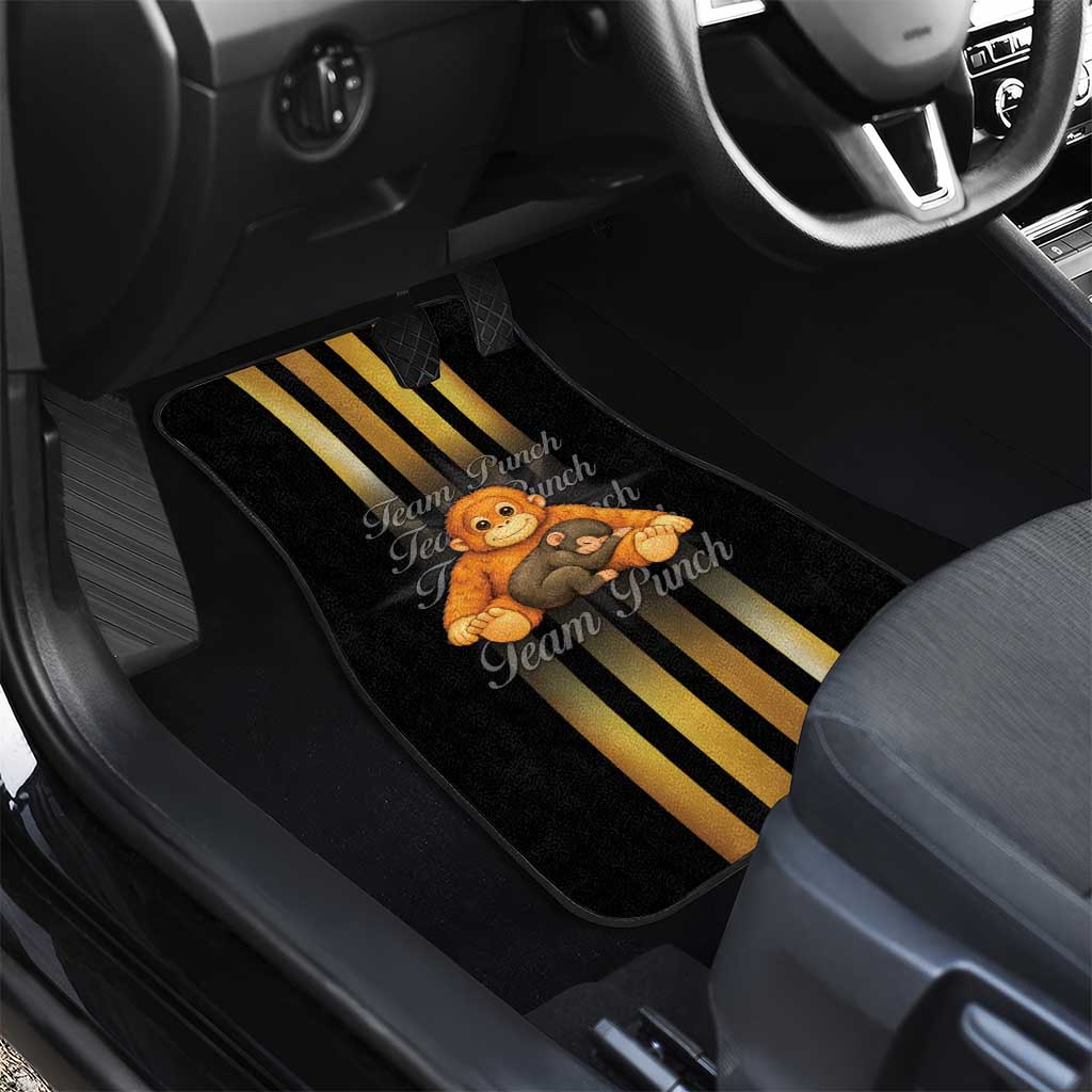 Punch The Monkey Car Mats Team Punch Monkey