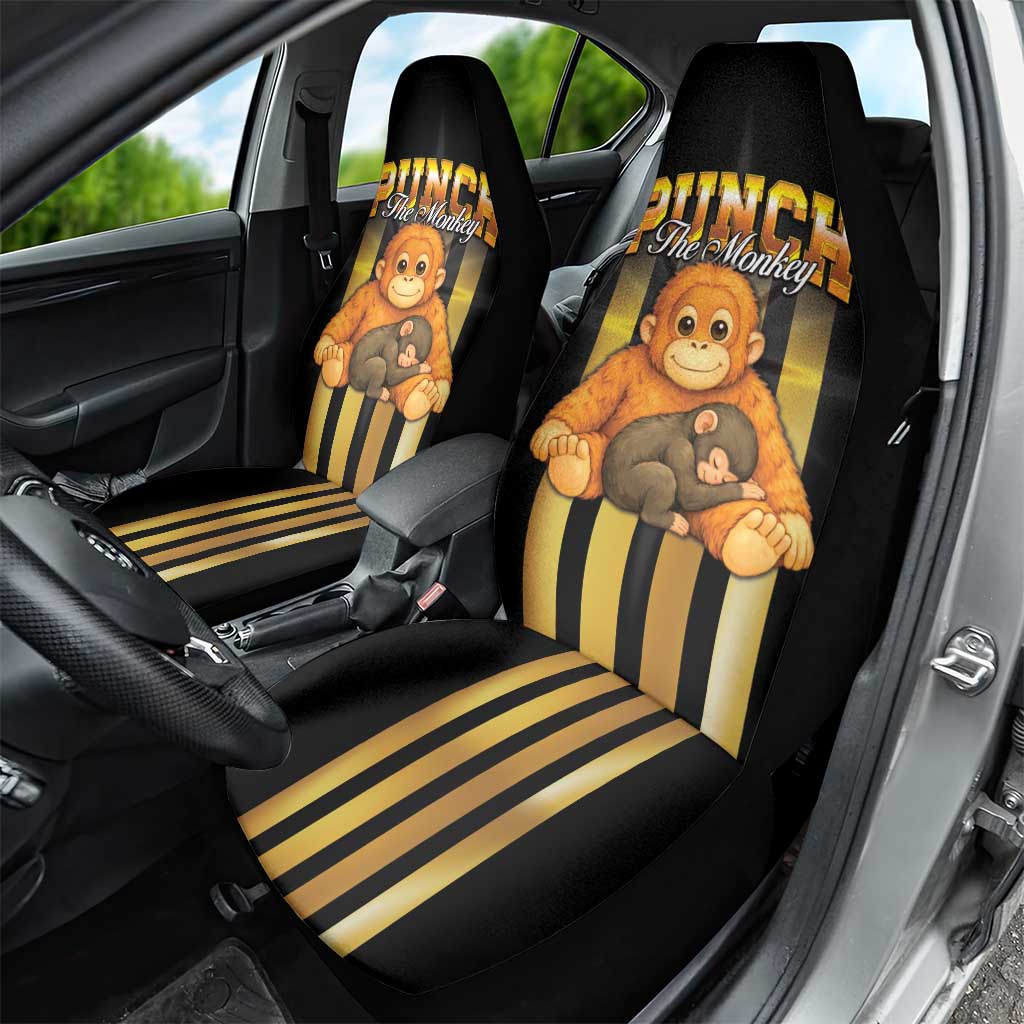 Punch The Monkey Car Seat Cover Team Punch Monkey