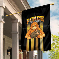 Punch The Monkey Garden Flag Team Punch Monkey