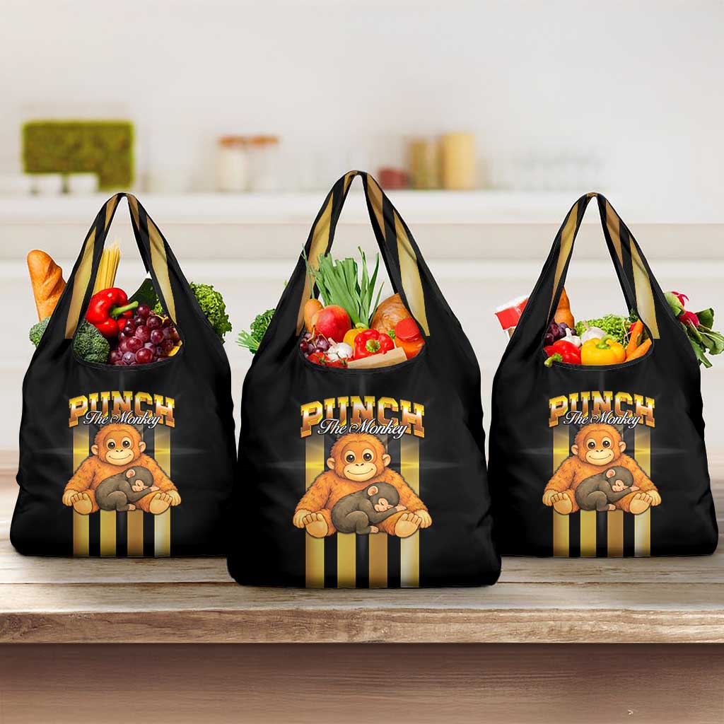 Punch The Monkey Grocery Bag Team Punch Monkey