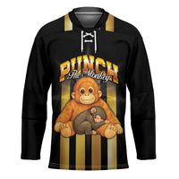 Punch The Monkey Hockey Jersey Team Punch Monkey