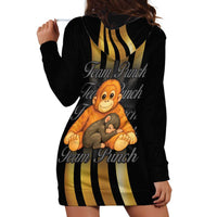Punch The Monkey Hoodie Dress Team Punch Monkey
