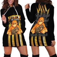 Punch The Monkey Hoodie Dress Team Punch Monkey