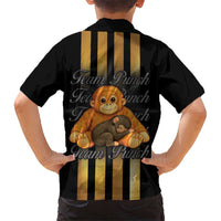 Punch The Monkey Kid Hawaiian Shirt Team Punch Monkey