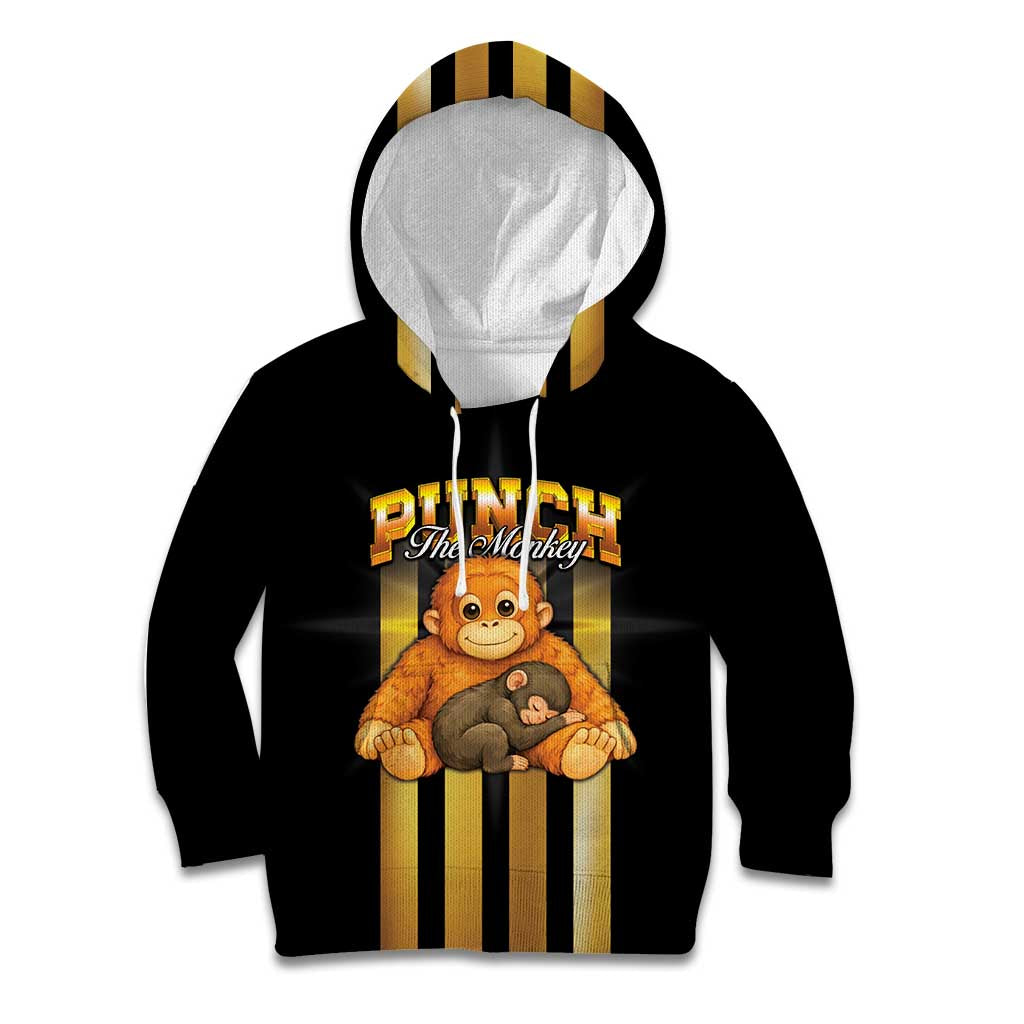 Punch The Monkey Kid Hoodie Team Punch Monkey