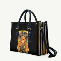 Punch The Monkey Leather Bag Team Punch Monkey