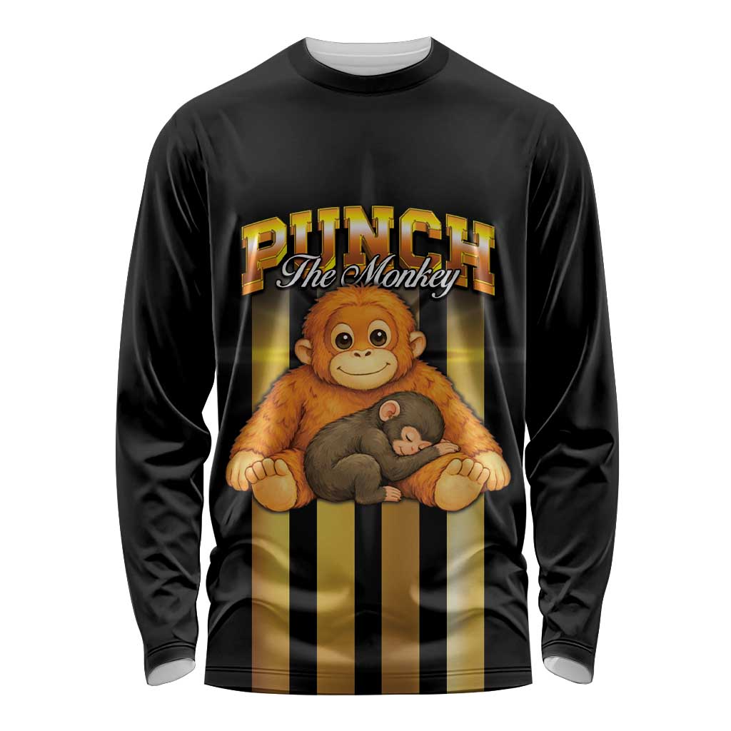 Punch The Monkey Long Sleeve Shirt Team Punch Monkey