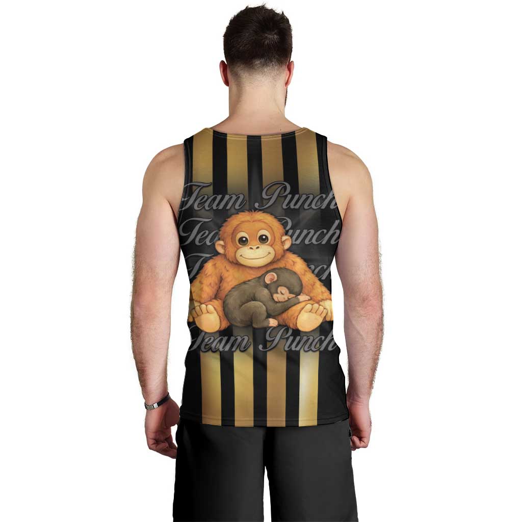 Punch The Monkey Men Tank Top Team Punch Monkey