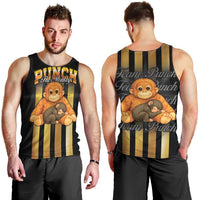 Punch The Monkey Men Tank Top Team Punch Monkey